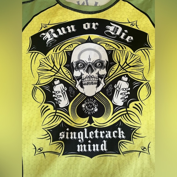 INKnBURN Run or Die tech shirt Classic Original design. Rare - Picture 13 of 14